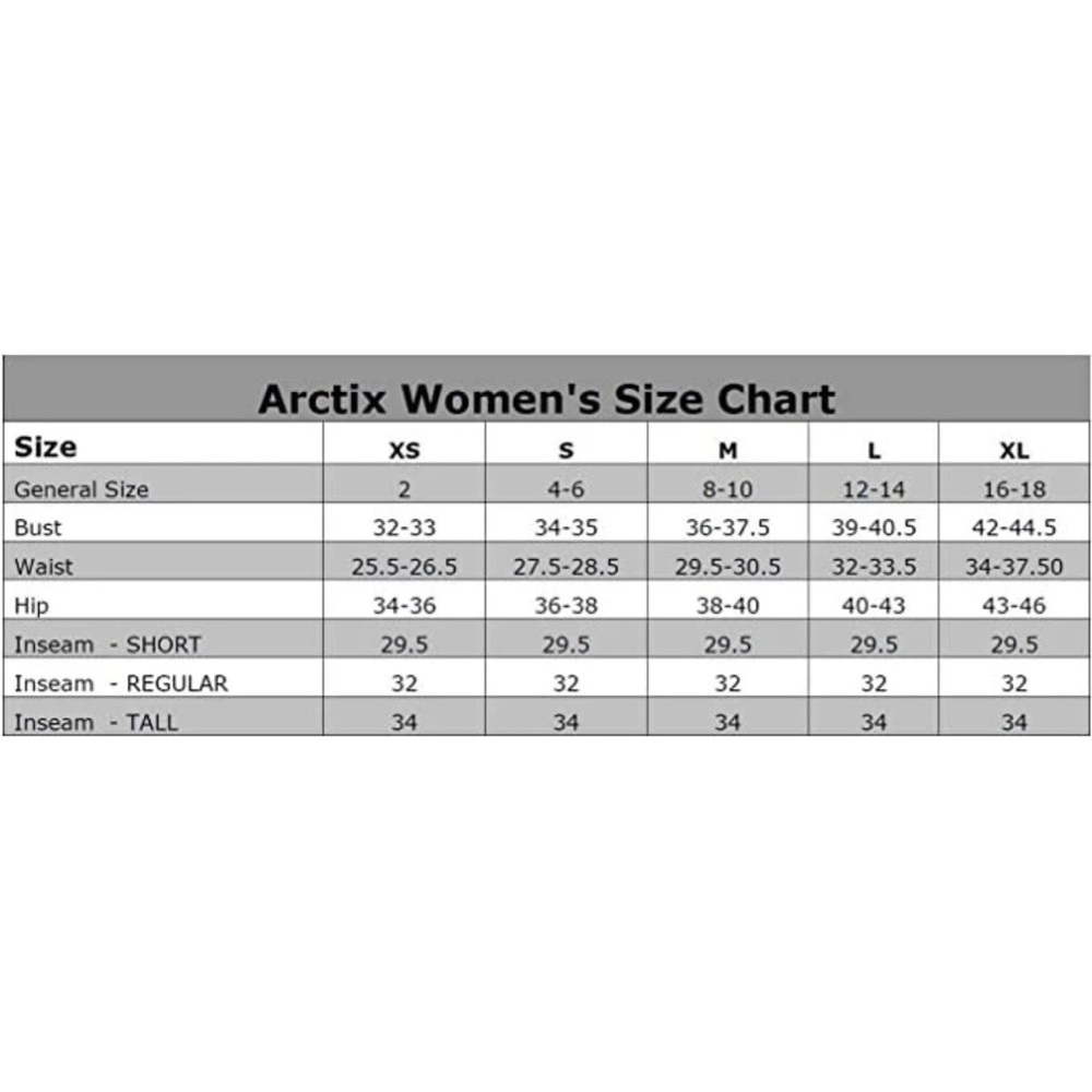 Arctix Women’s Snow Sports Insulated Regular Fit Cargo Ski Pants - Picture 11 of 13